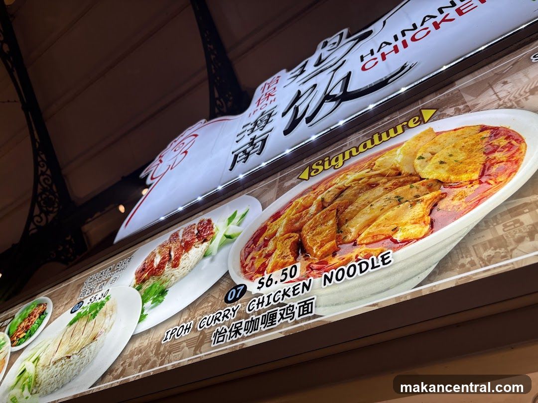 Food Stall Signage