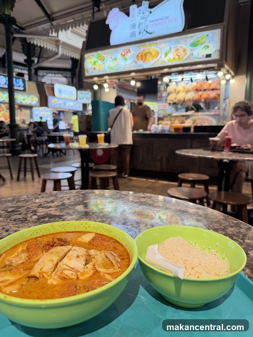 Hainanese Chicken Rice Stall