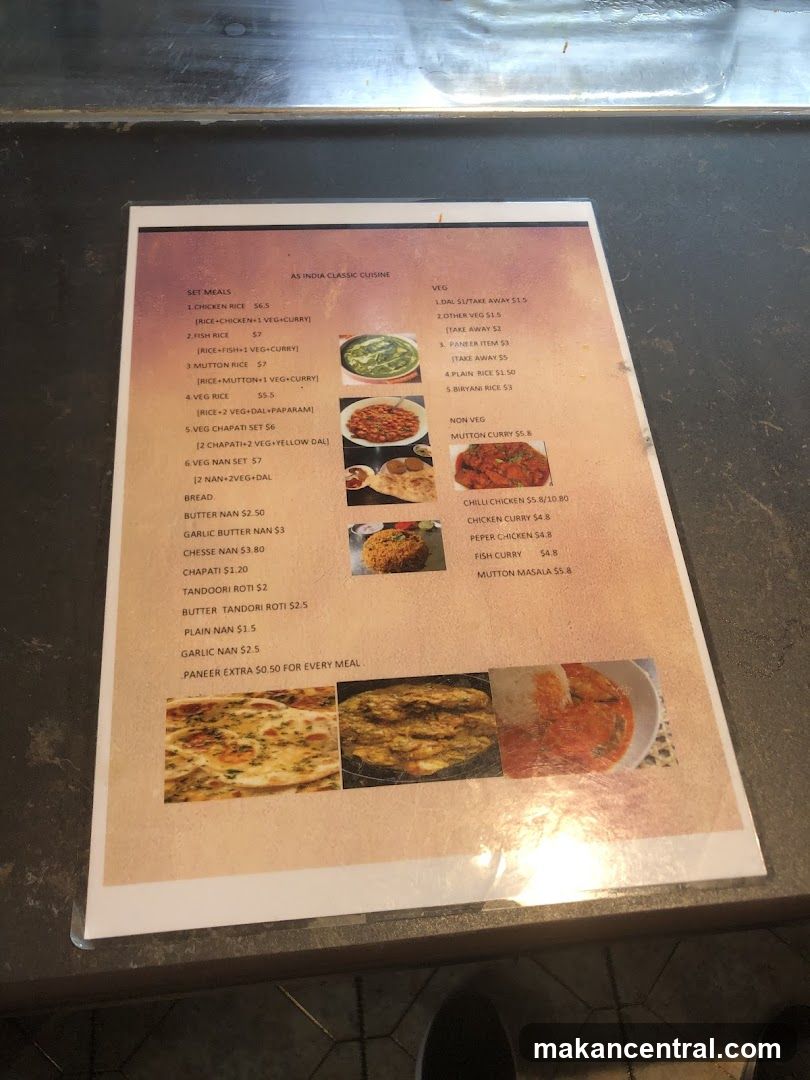 AS INDIA CLASSIC CUISINE