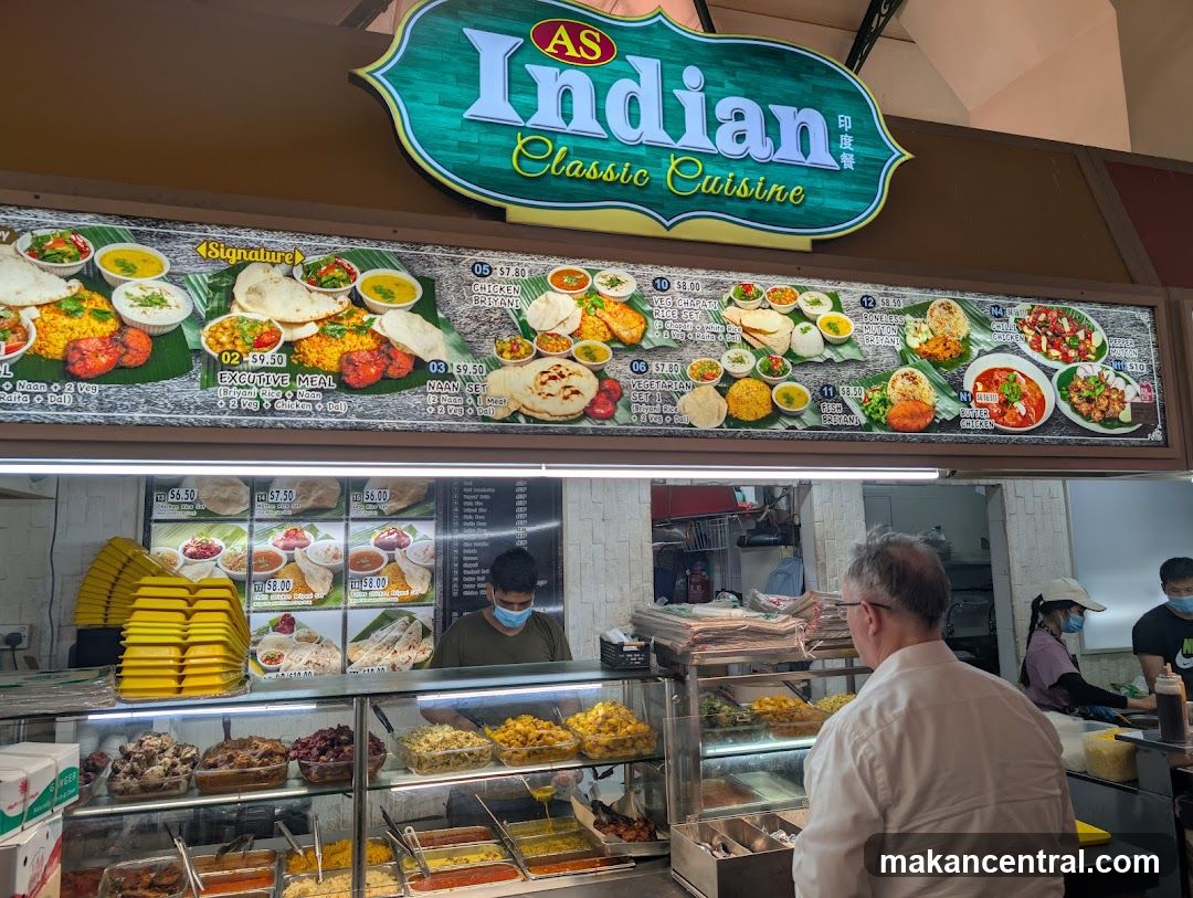 Indian Classic Cuisine Menu