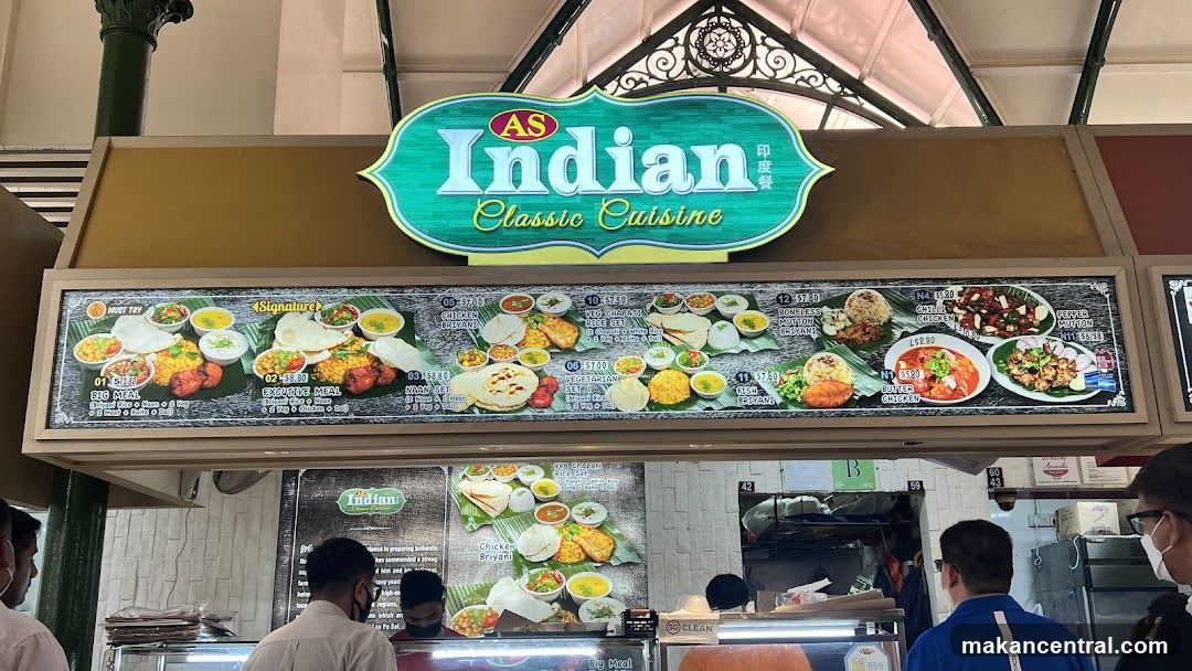 Indian Classic Cuisine Menu