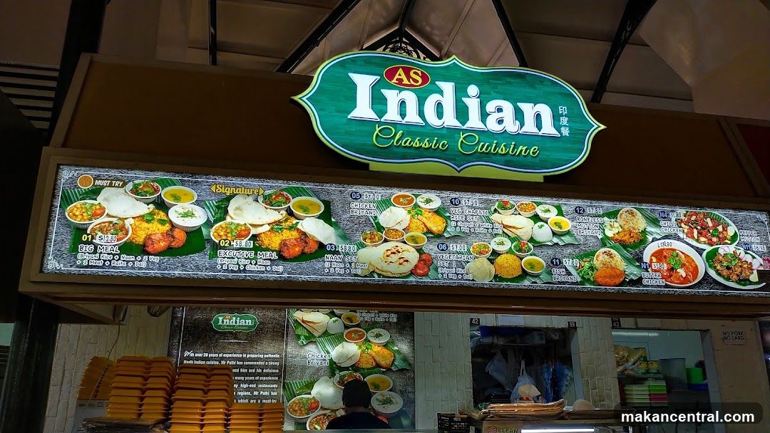 Indian Classic Cuisine Menu