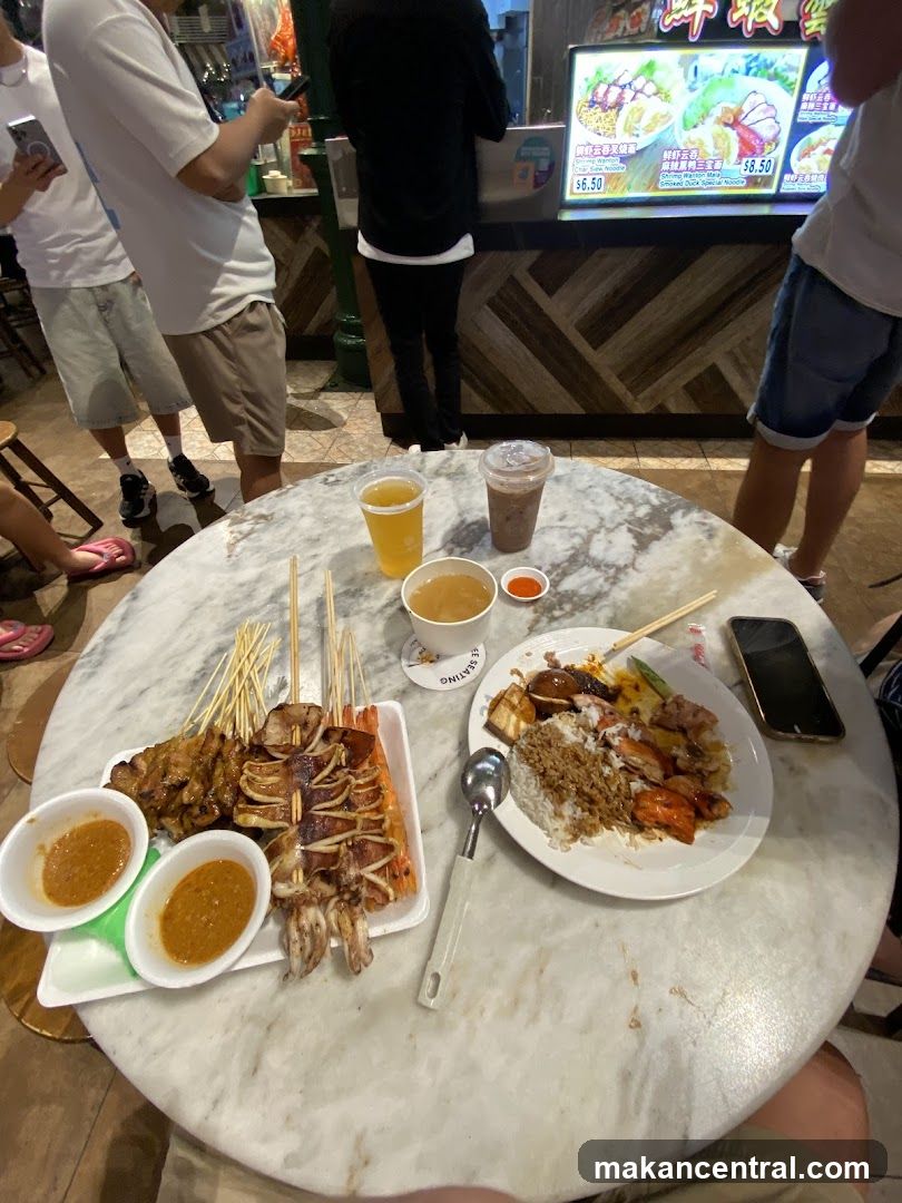 Food court dining