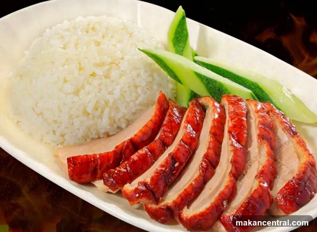 Roast Duck with Rice