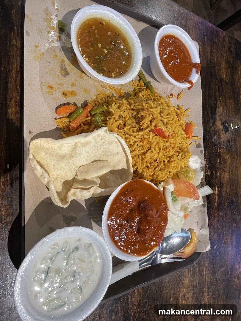 Indian Food Platter