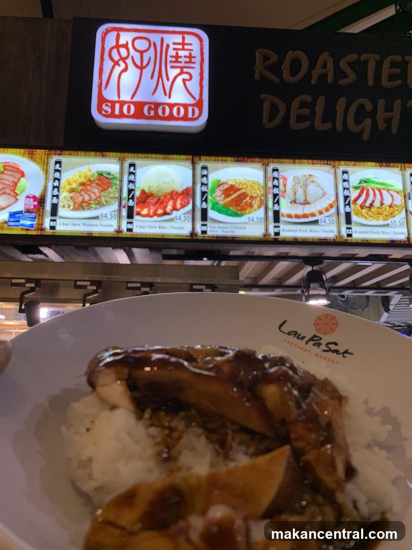 Roasted Delights Food Stall