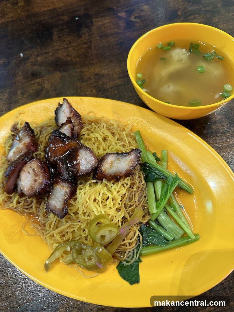 Char Siu Noodles with Soup