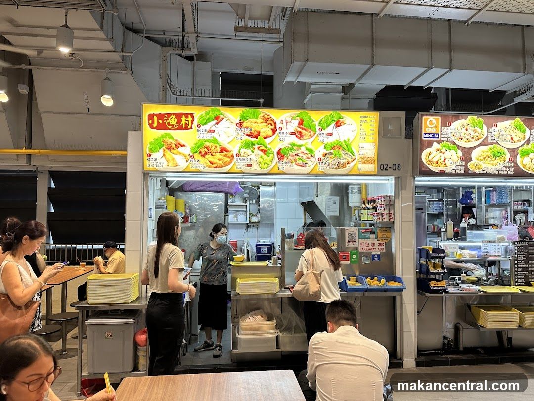 Food Stall with Menu Displays