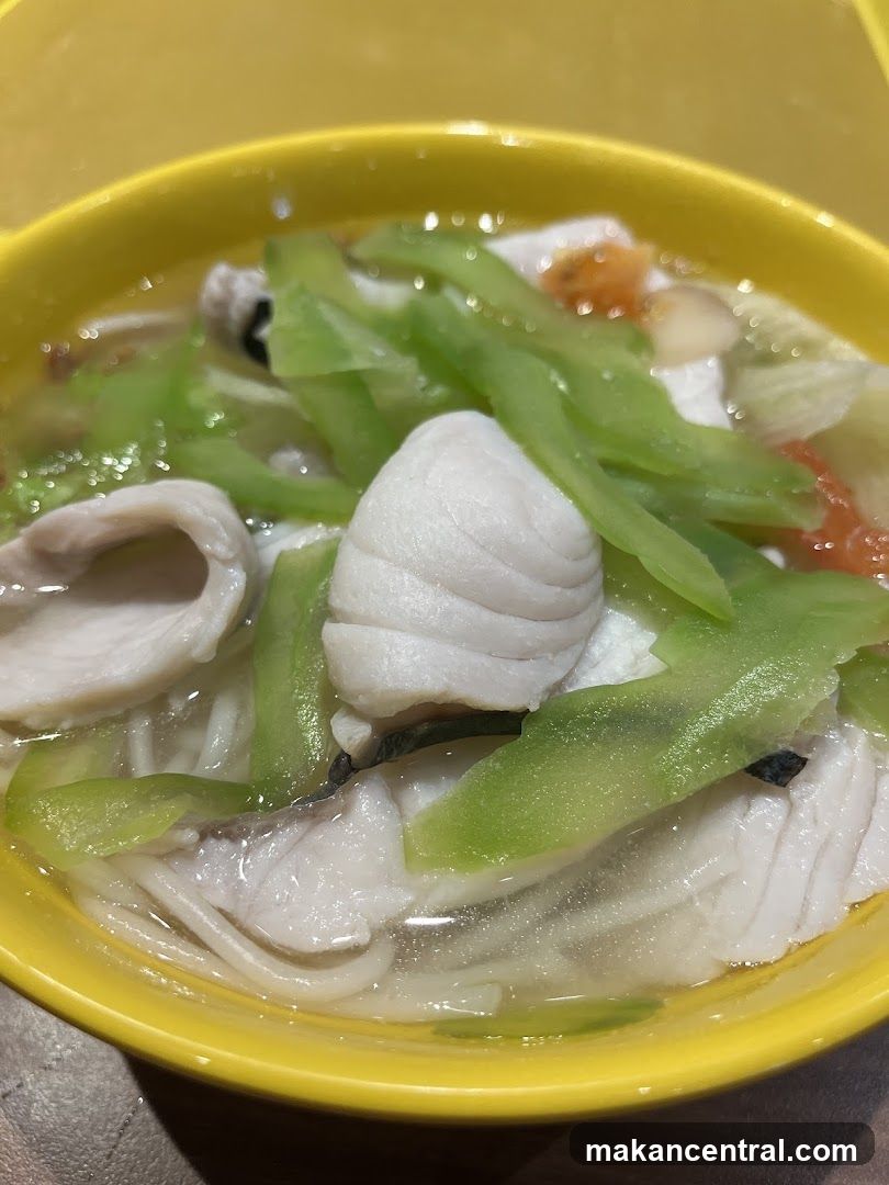 Fish Soup with Vegetables