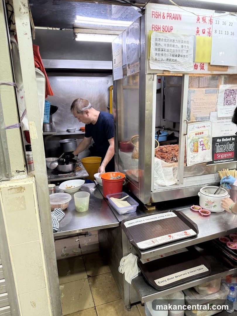 Fish and Prawn Soup Stall