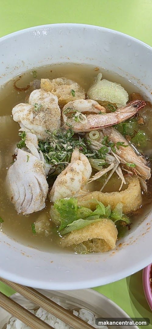 Seafood Soup with Rice