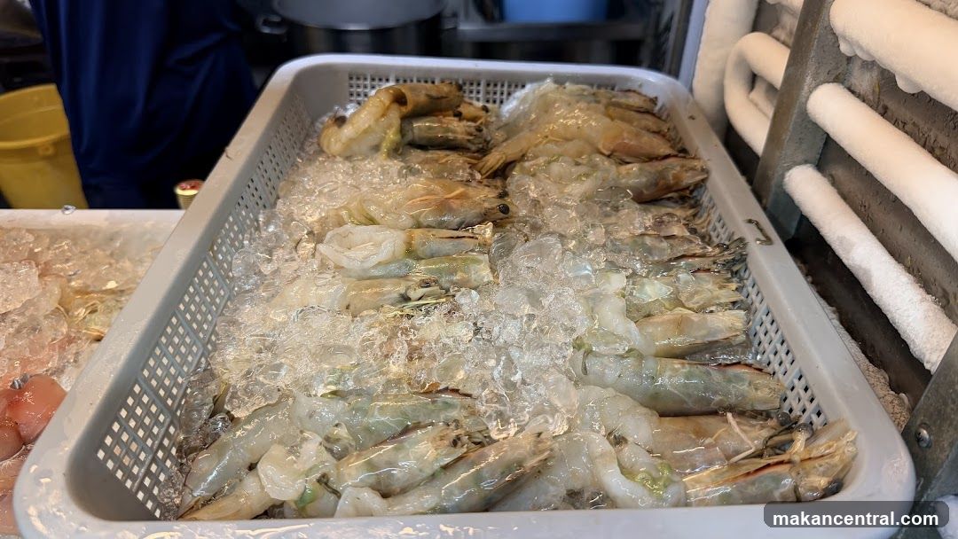 Fresh Shrimp on Ice