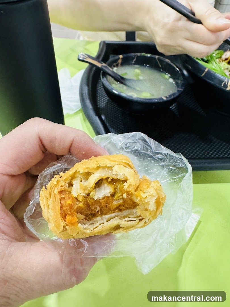 Savory Pastry with Soup