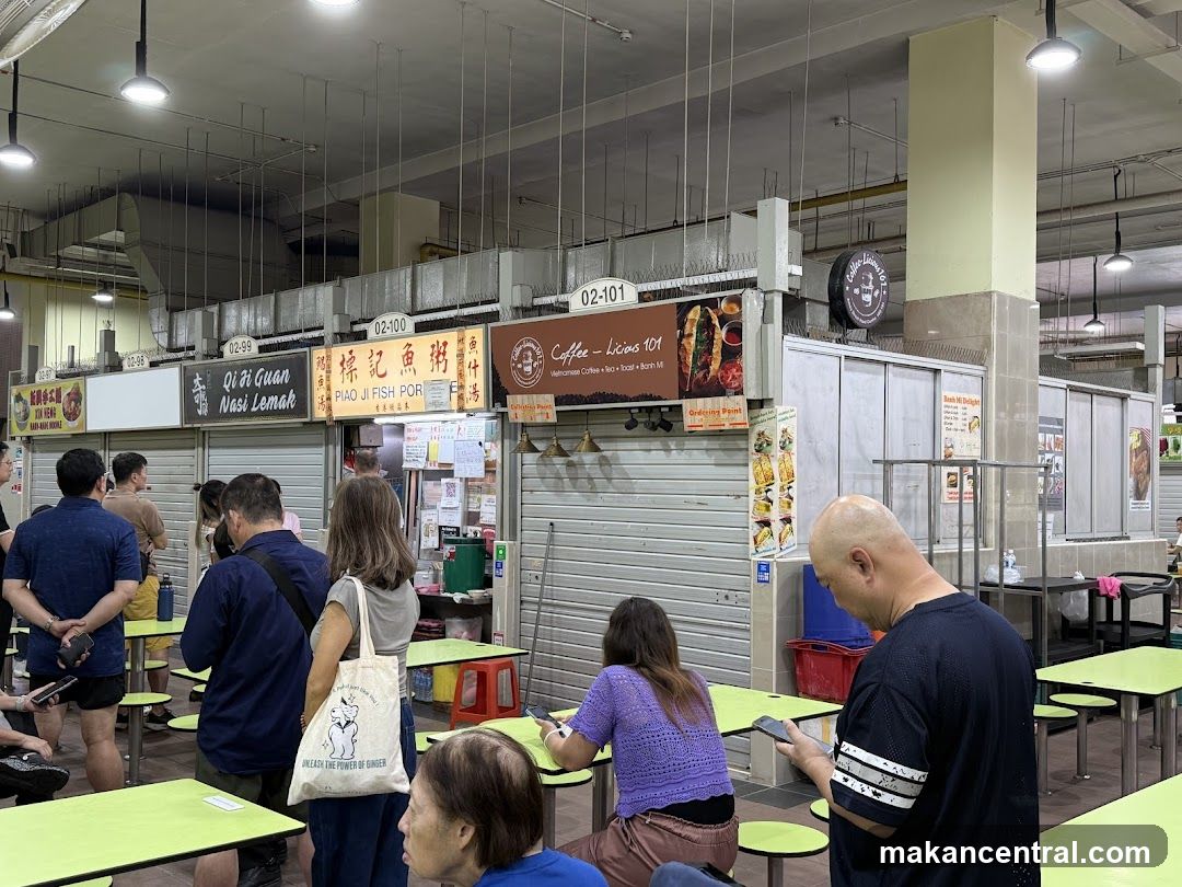 Food Stalls in a Market
