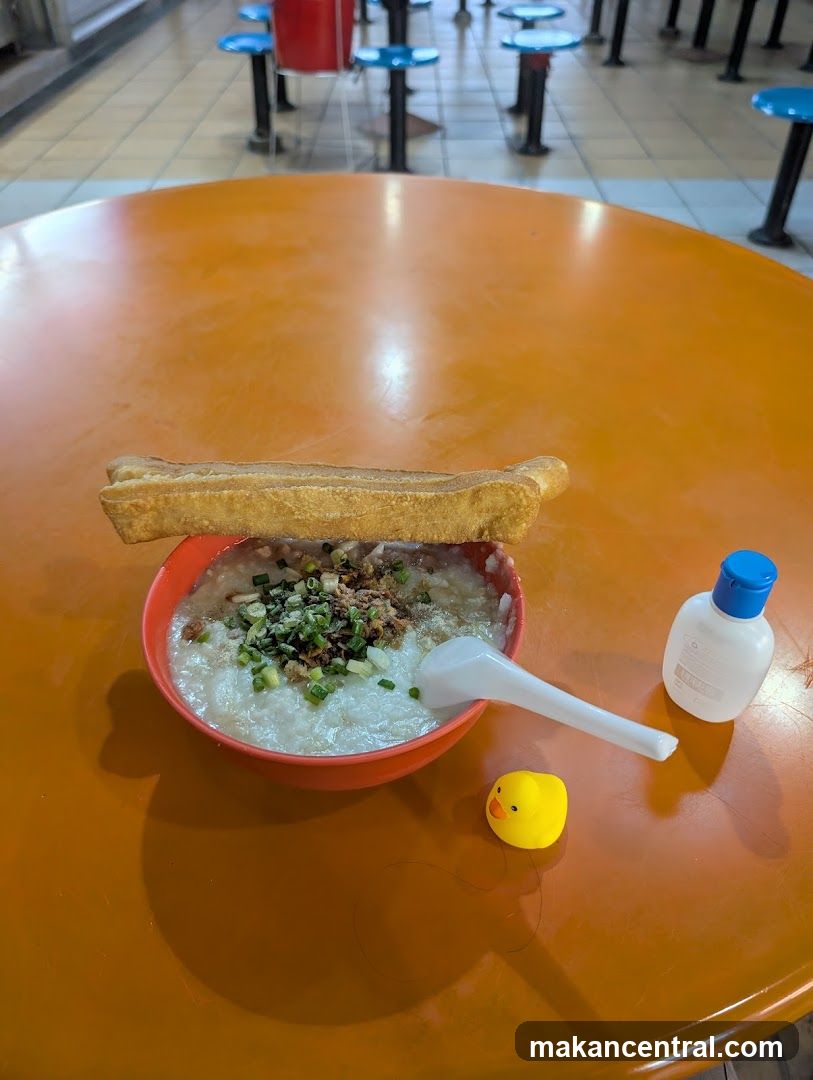 Congee with Fried Dough Stick