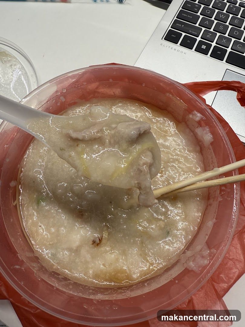 Congee with Pork