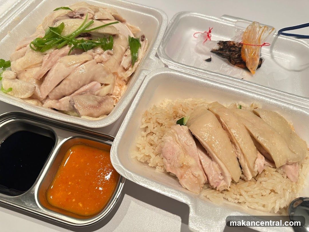 Hainanese Chicken Rice Takeout