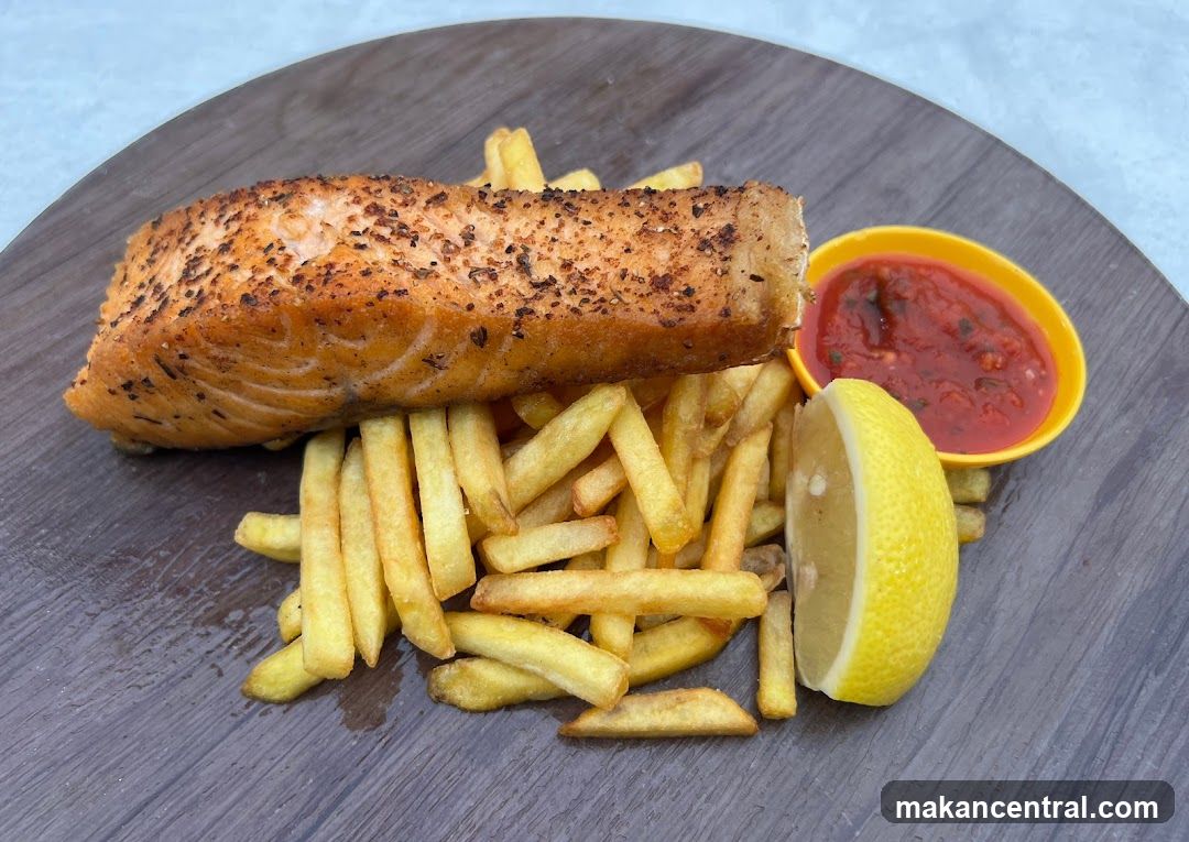 Salmon and Fries