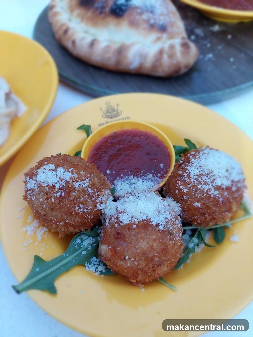Arancini with Marinara Sauce