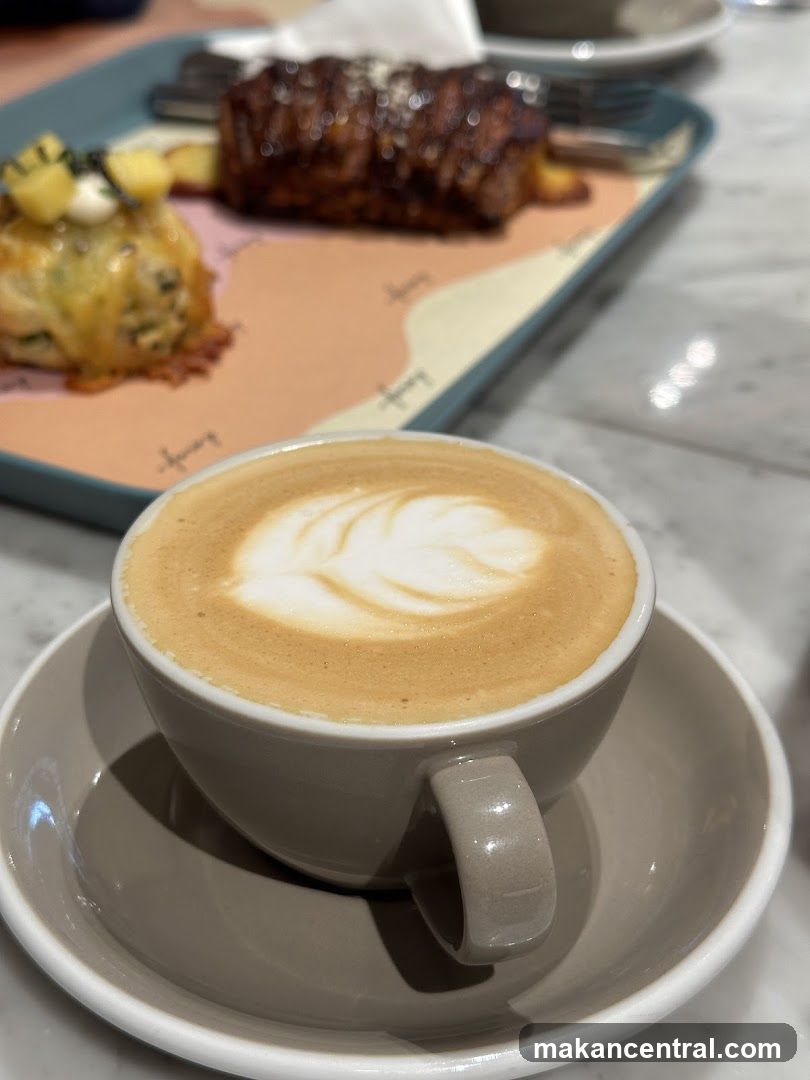 Latte and Pastries