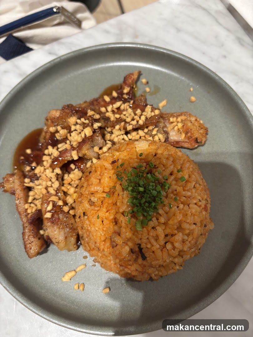 Pork Belly with Fried Rice