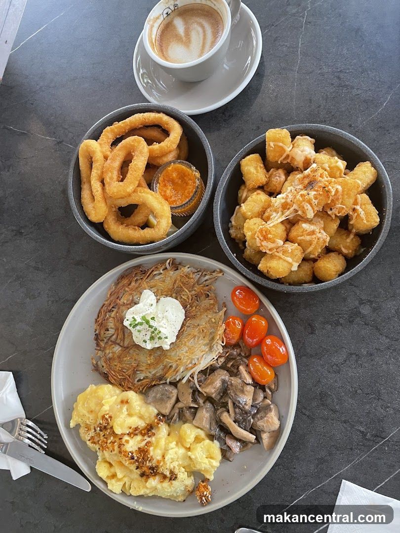 Breakfast Platter with Coffee