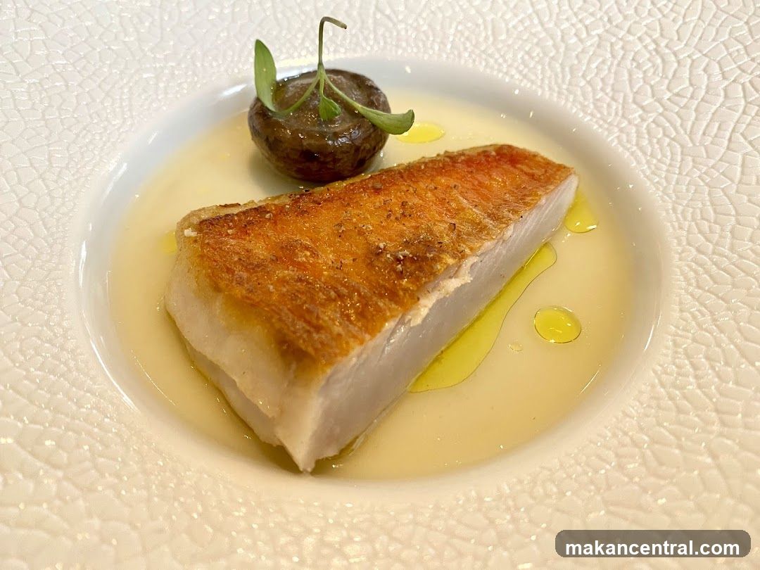 Pan-Seared Fish with Garnish