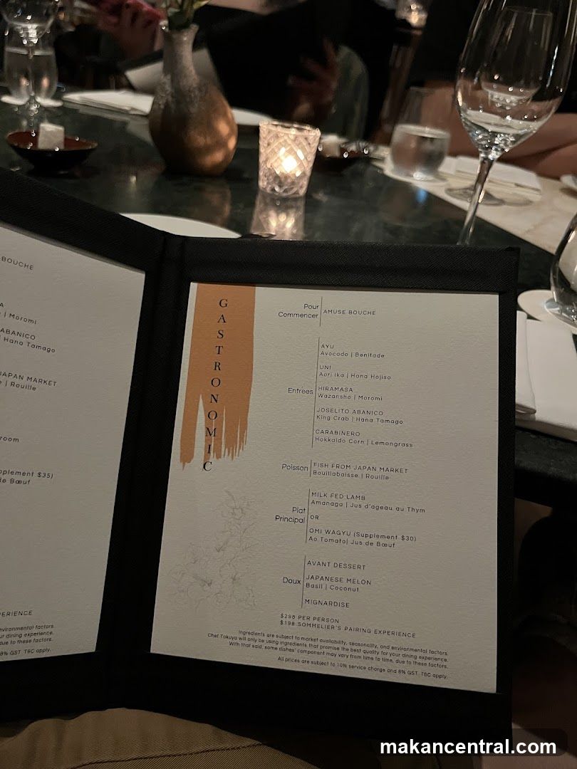 GASTRONOMIE MENU