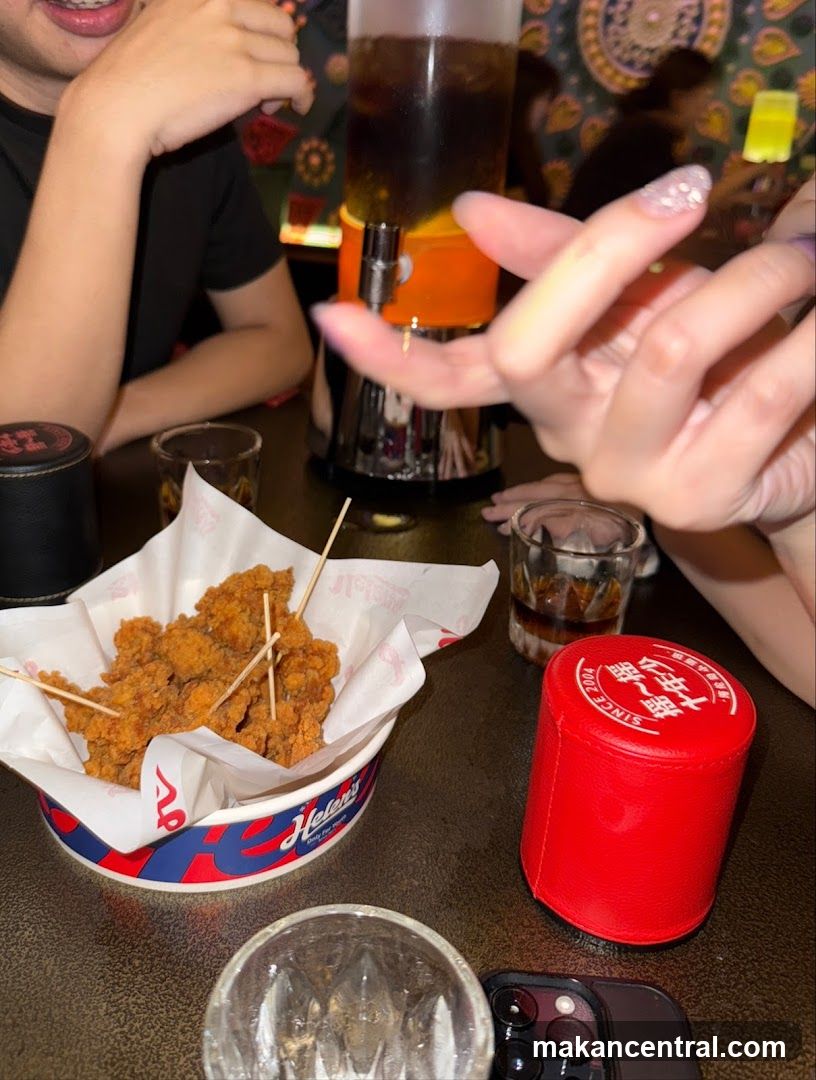 Fried Chicken and Drinks