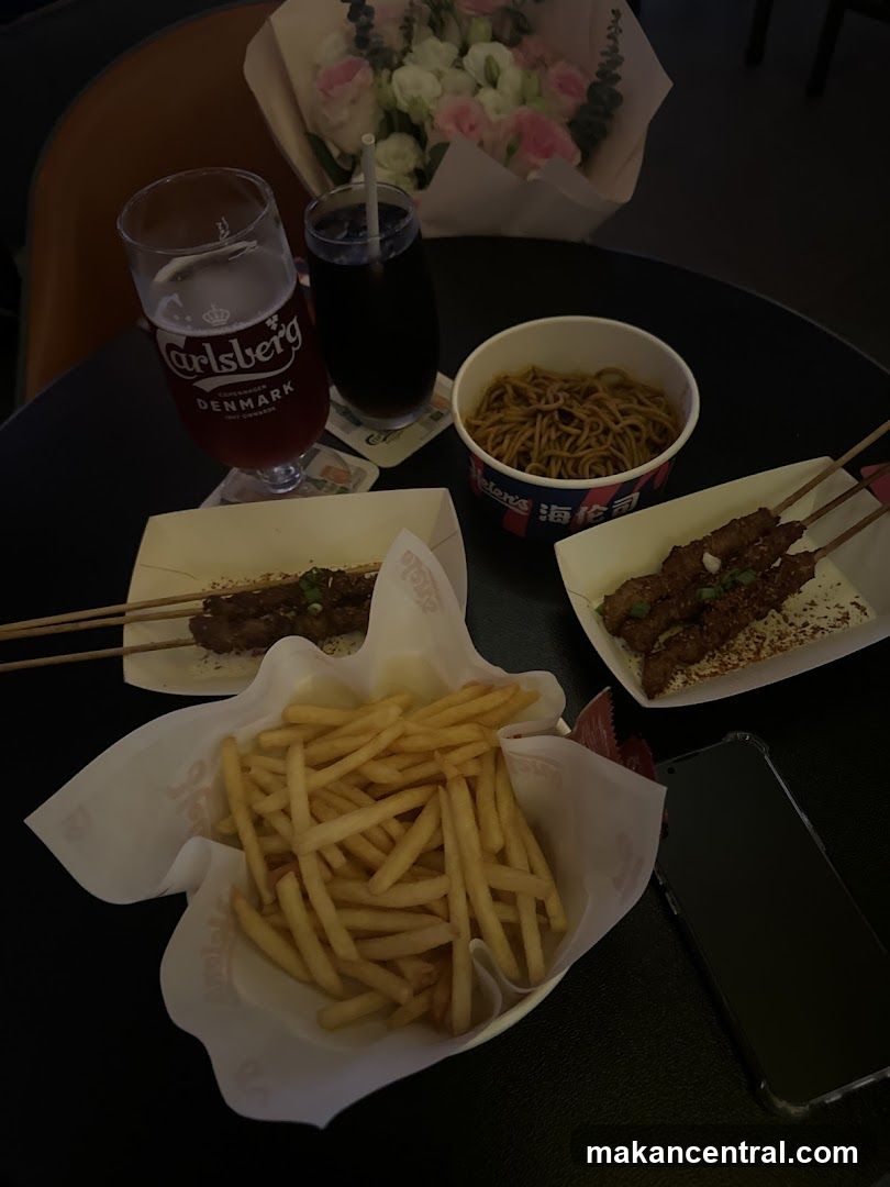 Food and Drinks on a Table