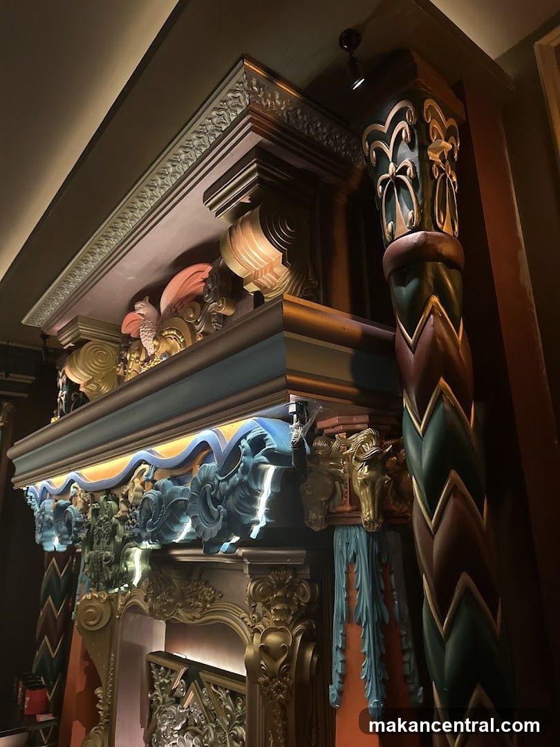 Ornate Fireplace Detail