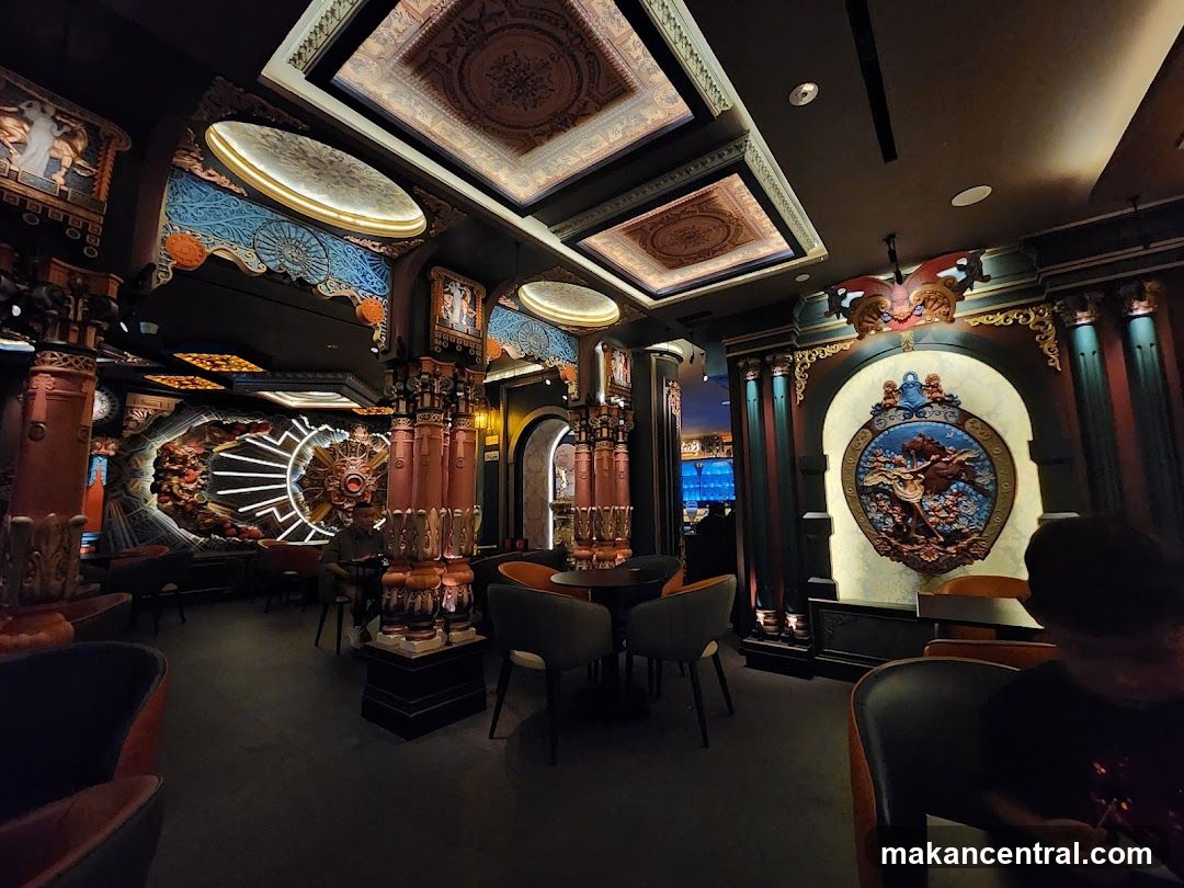 Ornate Interior of a Bar