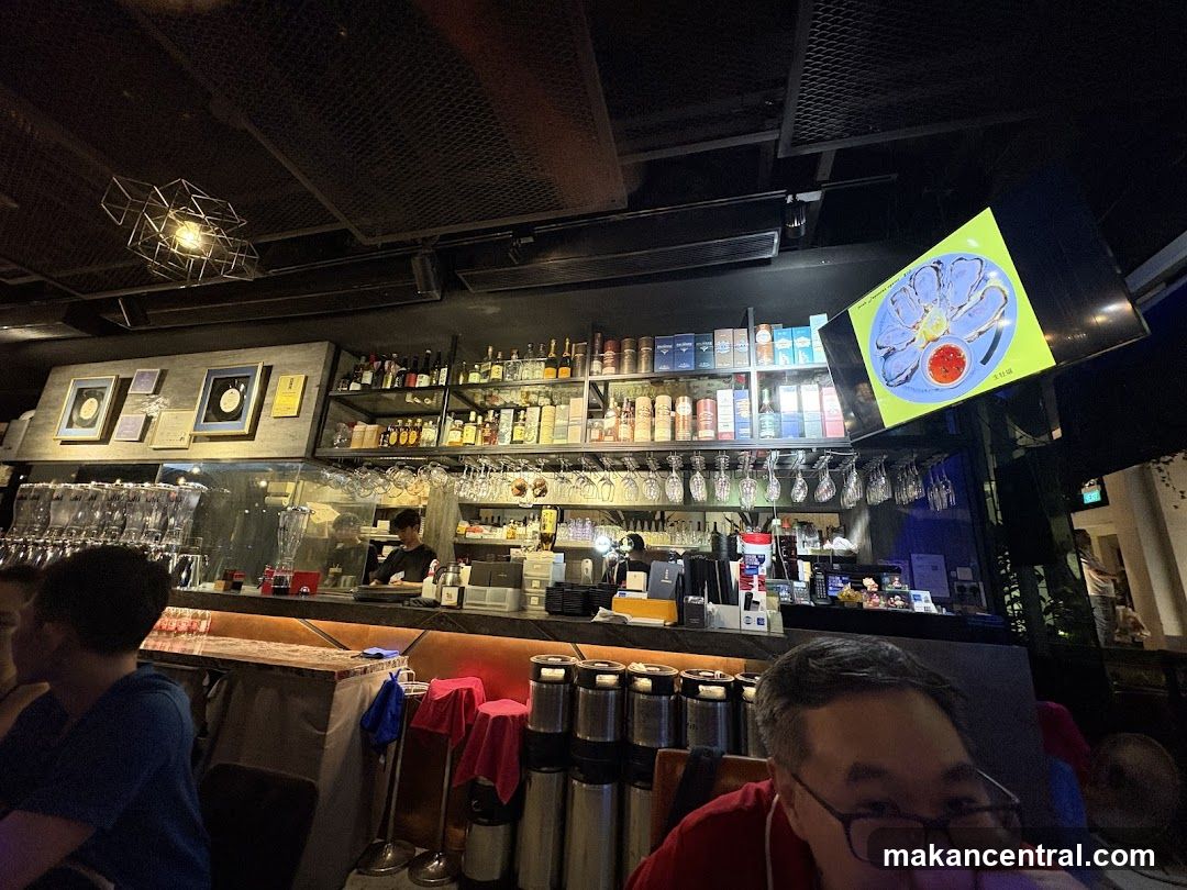 Bar Interior with Oyster Display