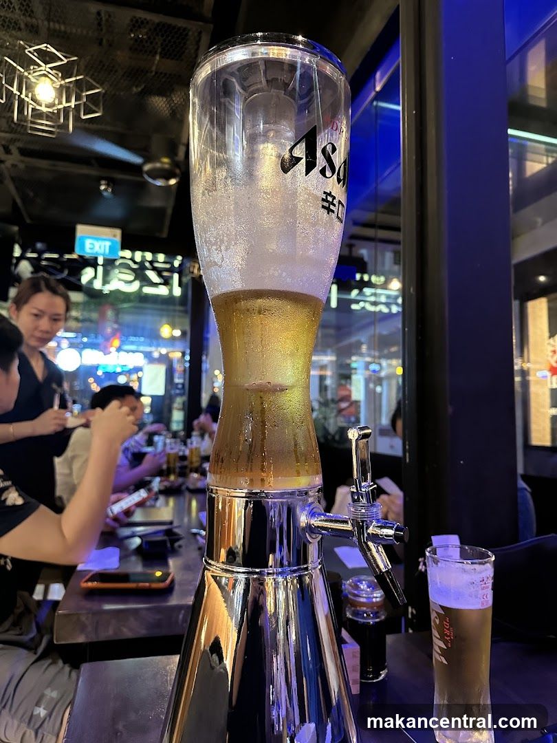 Beer Tower and Glass