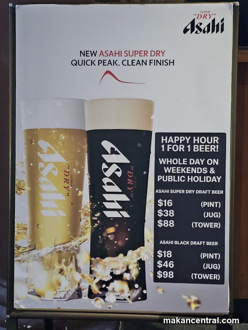 Asahi Beer Happy Hour Promotion
