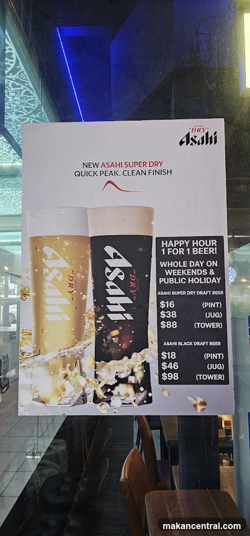 Asahi Beer Happy Hour Promotion