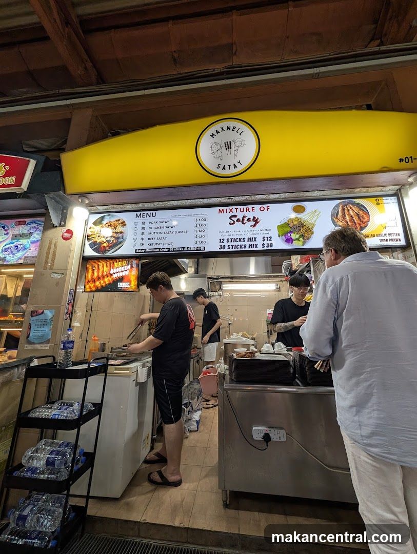 Maxwell Satay Stall