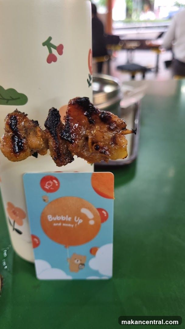 Grilled Skewer and Card