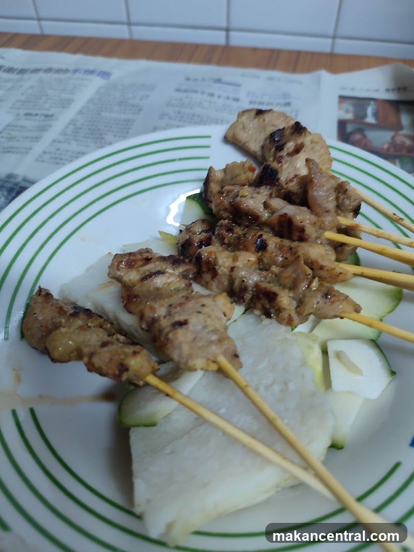 Pork Satay Skewers