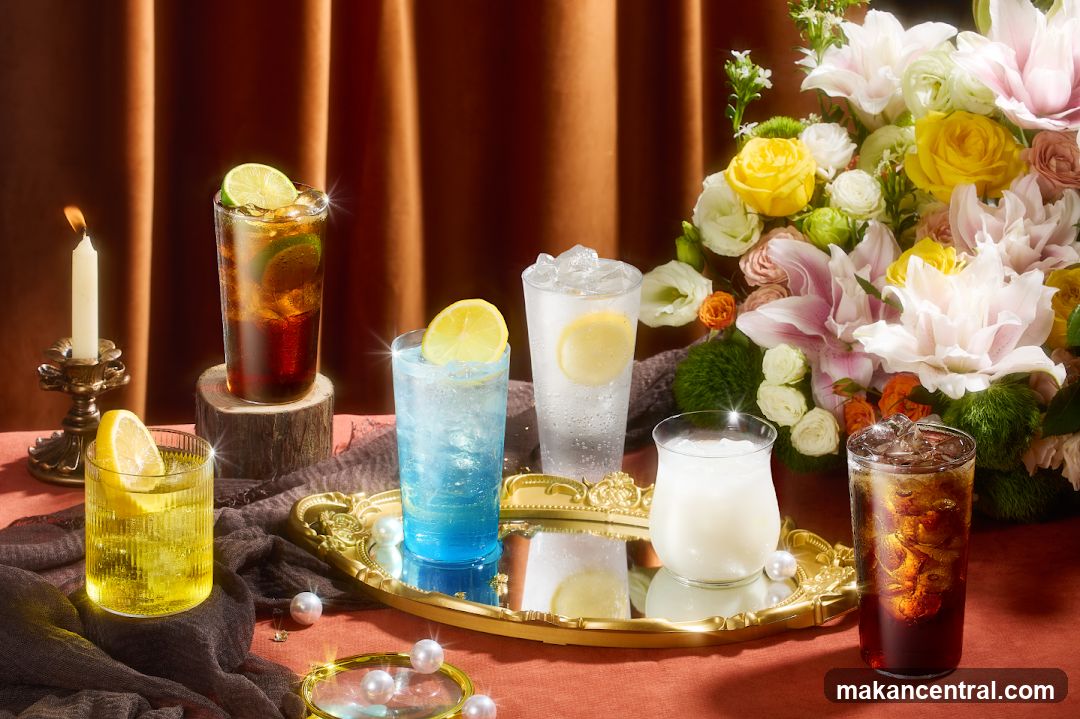 Assortment of Refreshing Drinks