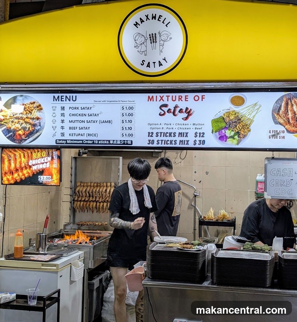 Maxwell Satay Stall