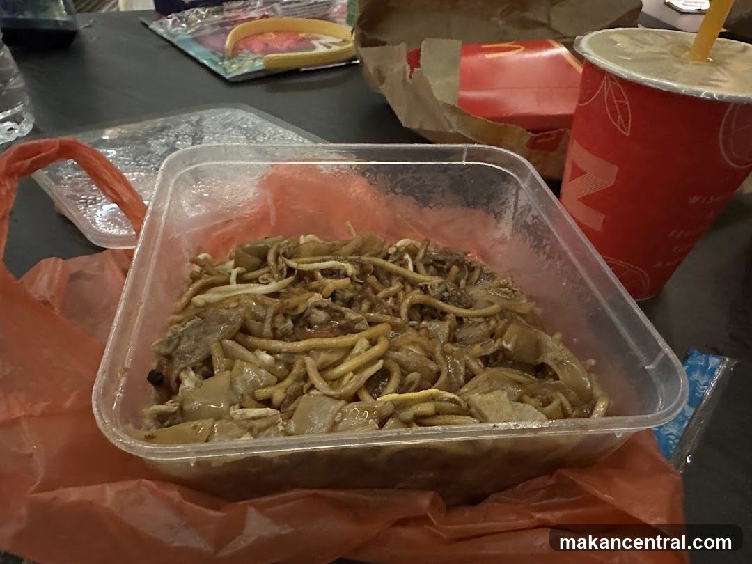 Takeaway Noodles and Drink