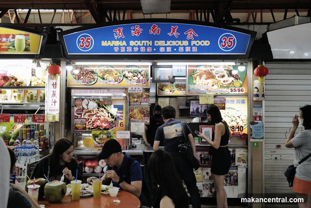 Marina South Delicious Food Stall