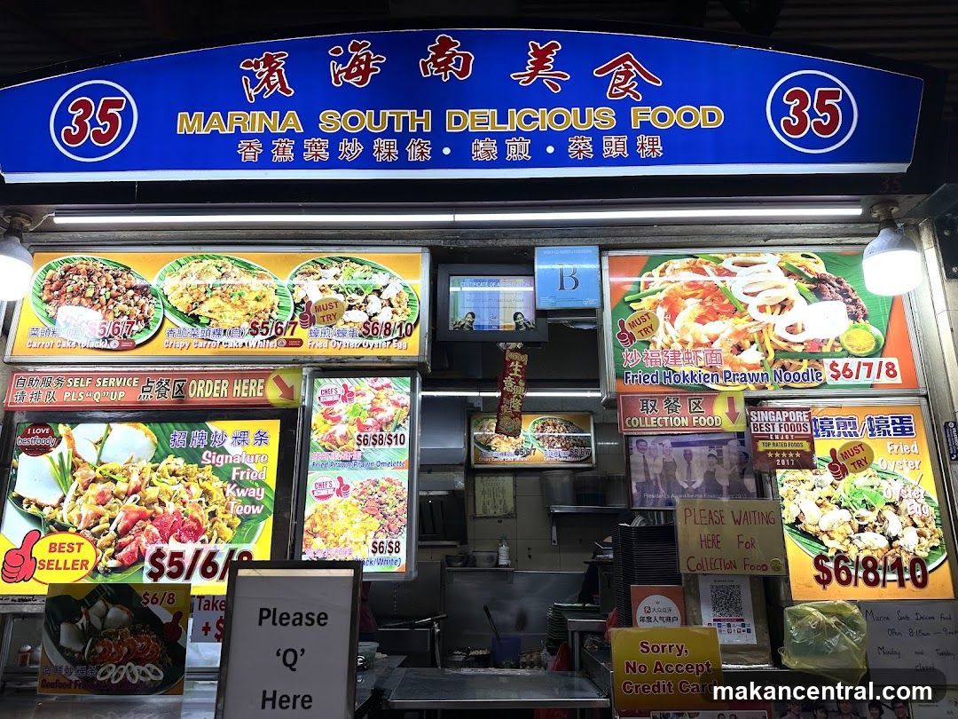 Marina South Delicious Food Stall