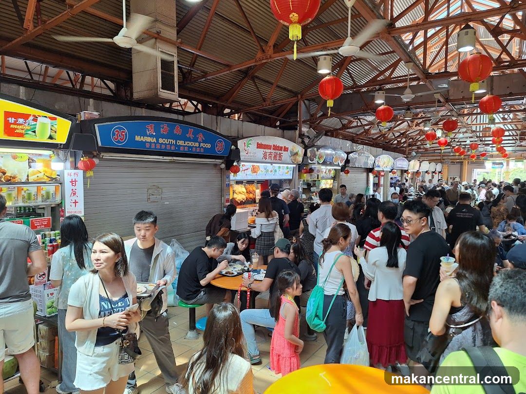 Busy Food Court
