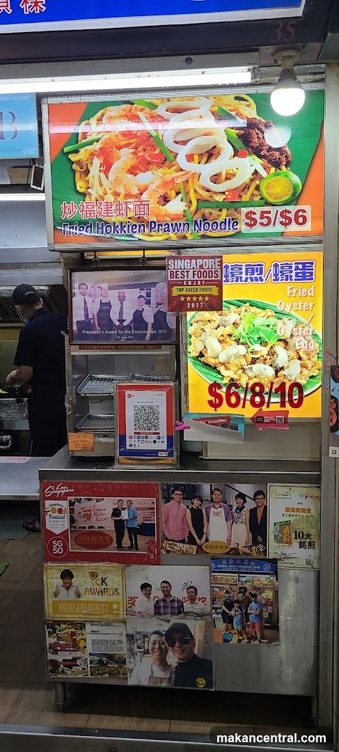 Food stall display