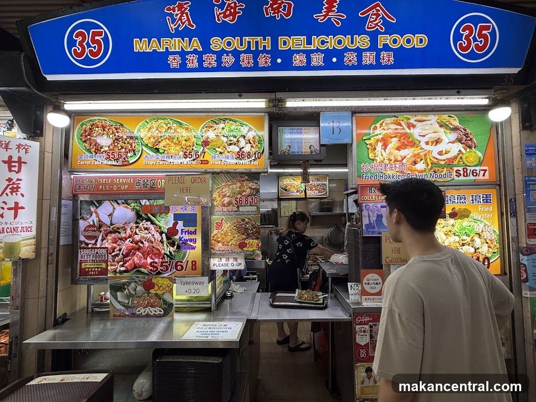 Marina South Delicious Food Stall
