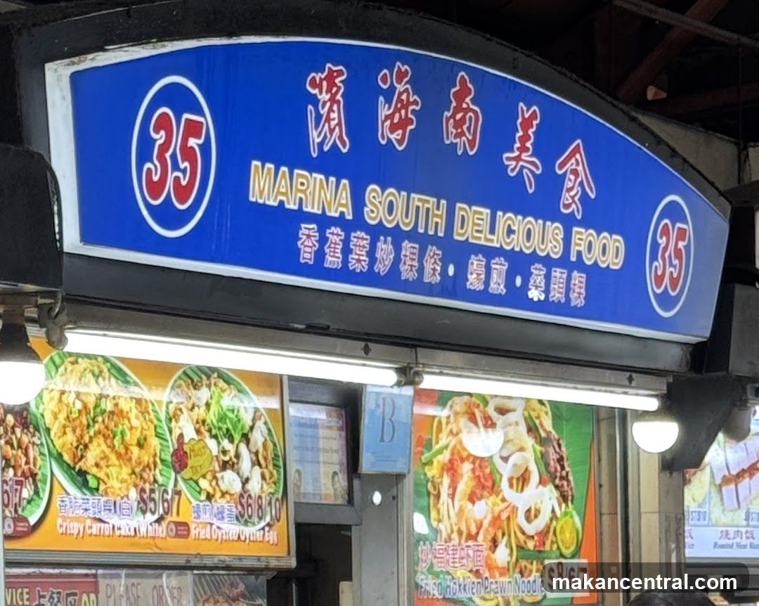 Marina South Delicious Food Stall