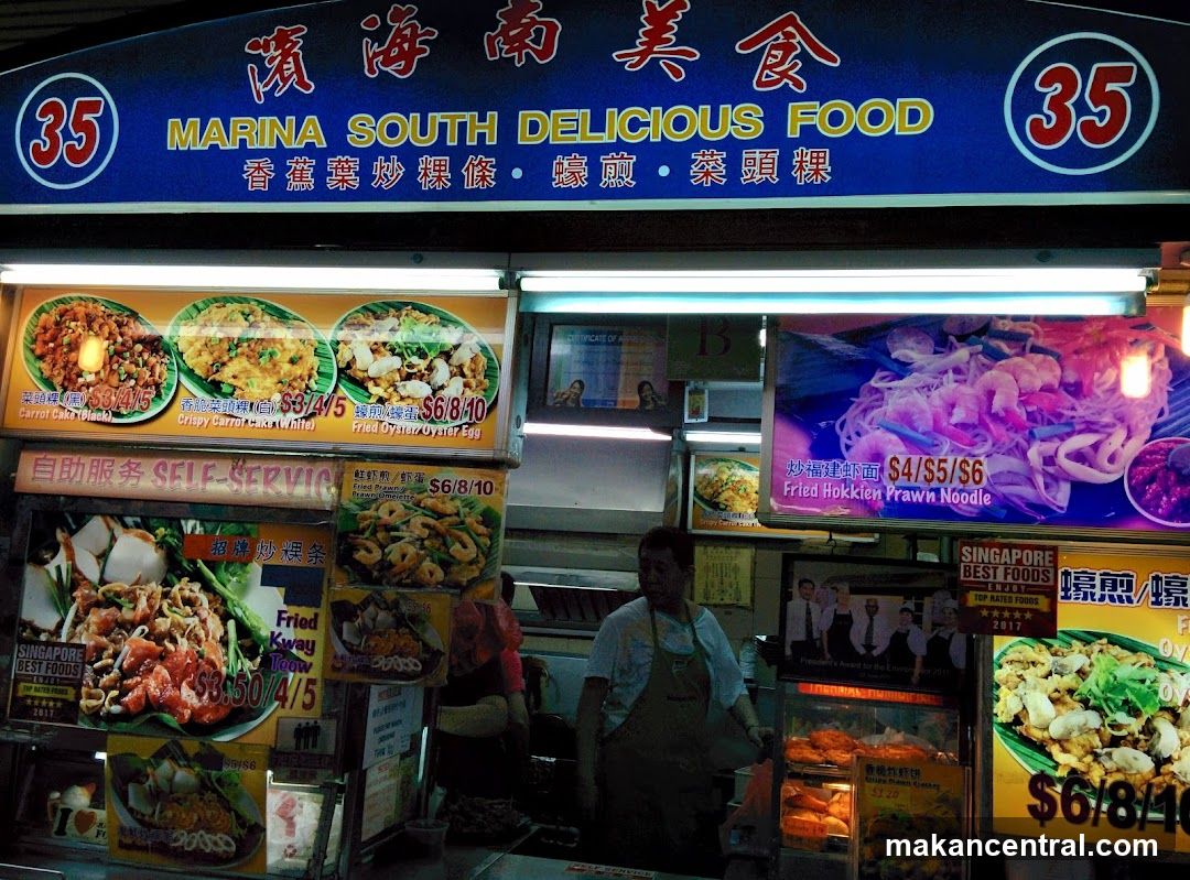 Marina South Delicious Food Stall