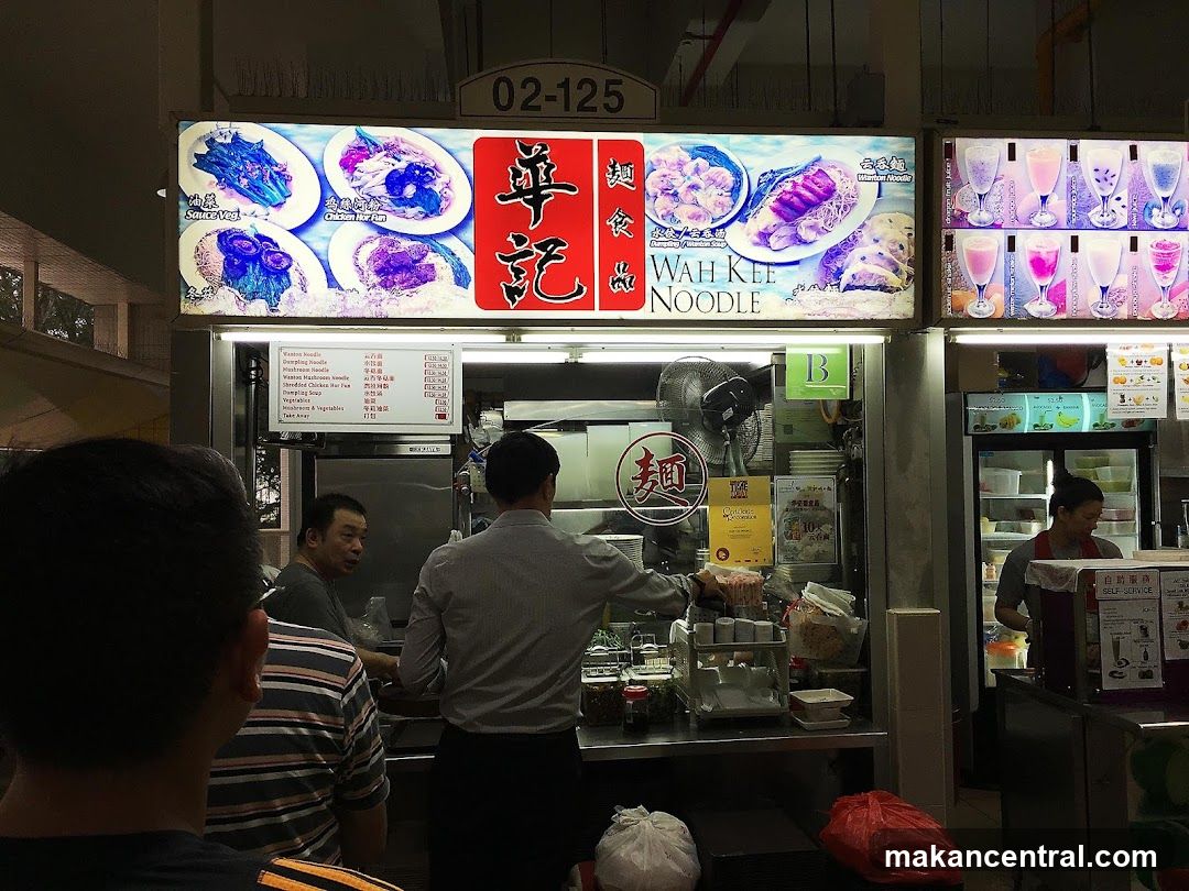 Food Stall with Menu and Drinks